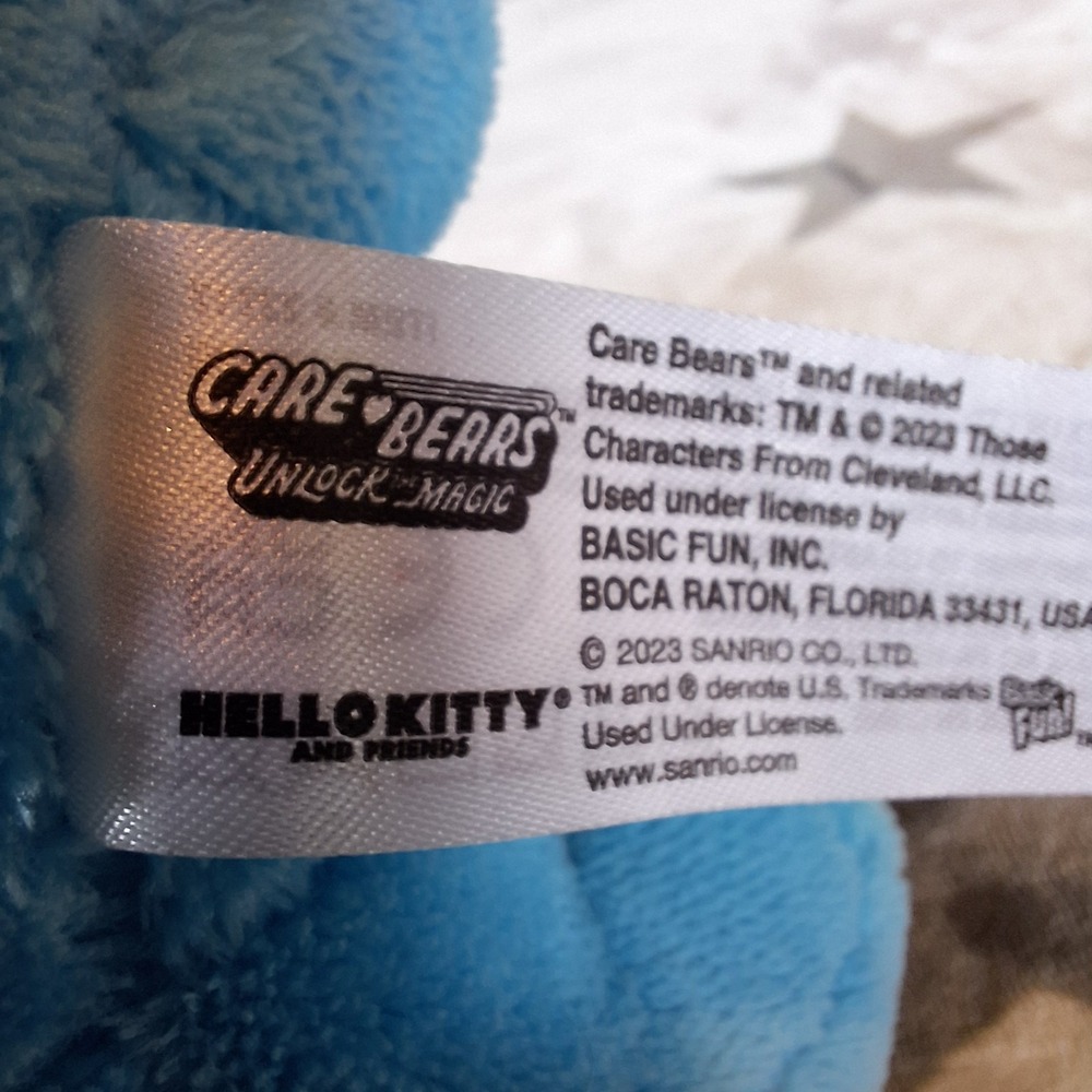 2023 Badtz-Mary X Grumpy Bear Plush (Hello Kitty And Friends X Care Bears) - Picture 8 of 10